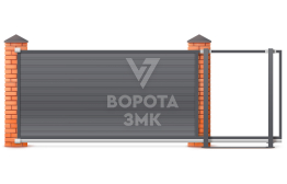 Раздвижные ворота 2200×2500 ЗМК-6942