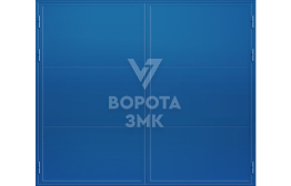 Ворота распашные двупольные EI-90 3000×2500 ЗМК-4764